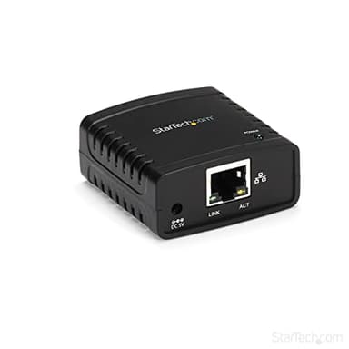 StarTech.com Server di rete per Stampante Ethernet 10/100 Mbps con porta USB 2.0