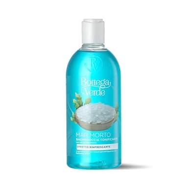 Bottega Verde - Mar Morto, Bagnodoccia con Sali del Mar Morto, 400 ml, Azione Tonificante e Rinfrescante, per Tutti i Tipi di Pelle