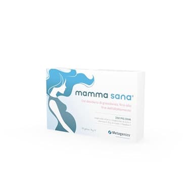 Metagenics MammaSana - Dal Desiderio di Gravidanza, Fino Alla Fine dell’Allattamento - 30 Gellule