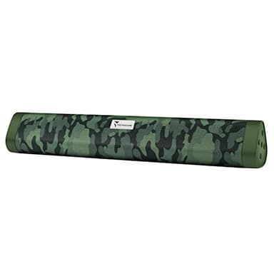 BARRA AMPLIFICATA SOUNDBAR TM-A15-CAMG SENZA FILI Casse per PC, Soundbar per PC e TV, Casse wireless Bluetooth & Cablata, Cassa portatile. (camouflage verde)