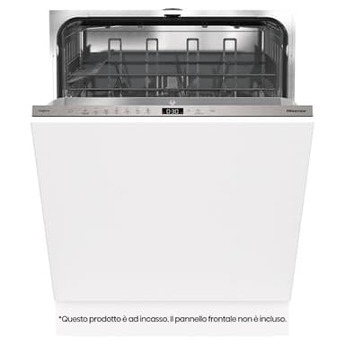 Hisense HV642E61, Lavastoviglie integrata, Classe E, 13 coperti, 47db, 6 programmi, partenza ritardata, motore asincrono, total AcquaStop, 9,6L