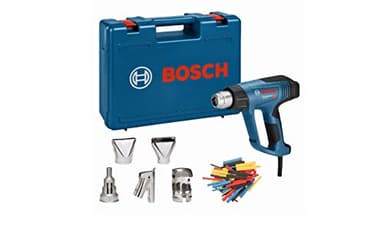 Bosch Professional Termosoffiatore Ghg 23-66 (Motore da 2300 Watt, Incl. Display, 2 Bocchette, Borsa da Trasporto)