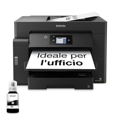 Epson EcoTank ET-M16600 Stampante A3+ Fronte/Retro, Stampa fino a 32 pagine/min Monocromatico, Schermo LCD da 6,8 cm, WiFi