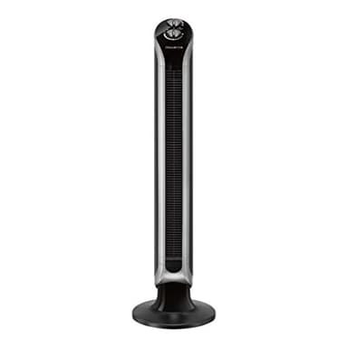 Rowenta Eole Infinite Ventilatore a Torre, Potente e Silenzioso, Risparmio Energetico, Fino a 3 Velocità, oscillazione fino a 180°, Timer, VU6620