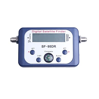 Fasizi Digital SF-95DR Meter Satlink Recettore Satellite Finder Ricevitore Segnale TV Decoder SAT Satfinder Display LCD