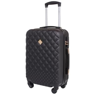 CABIN GO 5590T Valigia, Trolley Viaggio Rigido ABS, Trolley rigido con ruote girevoli 55x40x20