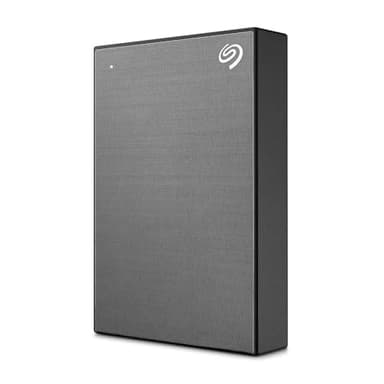 Seagate One Touch, 2 TB, disco rigido esterno portatile, crittografia hardware attivata mediante password, PC, notebook e Mac, USB 3.0, Space Gray, con 2 anni di Rescue Services (STKY2000404)