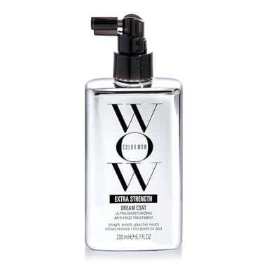 Color Wow Dream Coat Extra Strength - Spray anticrespo e protezione termica fino a 3 lavaggi - Spray lucidante per capelli lisci e morbidi - Senza solfati, senza parabeni, cruelty free - 200ml