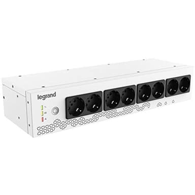 Legrand UPS-KEOR PDU 800VA 8 SCH: Gruppo di Continuità da Rack con PDU, Bianco, Rack