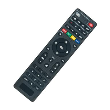 HRS 8830 Telecomando di ricambio -VINABTY-fit per telecomando ricevitore satellitare Tivusat XORO HD HRS8830 WWIO UNICO e UNICO PRO