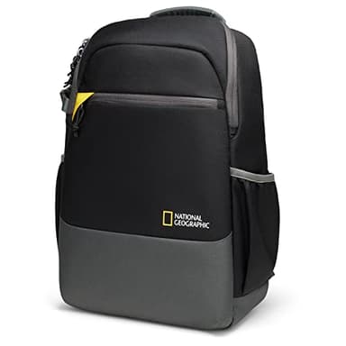 National Geographic Zaino per Fotocamera DSLR o Mirrorless con Obbiettivi, Ultraleggero, NG E1 5168, Nero, Esclusiva Amazon
