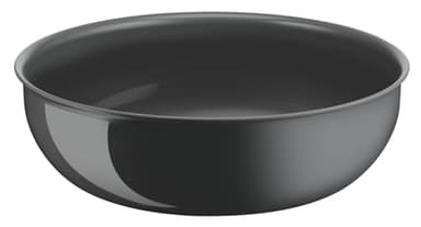 Lagostina Ingenio Vivissima, Wok in Ceramica Antiaderente 26cm Utilizzabile con Manico Rimovibile, 100% Alluminio Riciclato con Tecnologia Thermo-Signal per Tutte le Fonti di Calore Inclusa Induzione