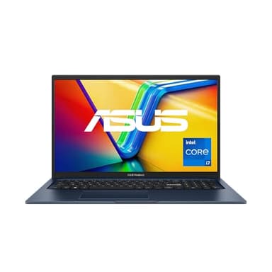 ASUS Vivobook 17 Laptop | Display 17,3" Full HD 16:9 IPS | Intel Core i7-1255U | 16 GB RAM | 512 GB SSD | Intel Iris Xe | Windows 11 | Tastiera QWERTZ | Quiet Blue