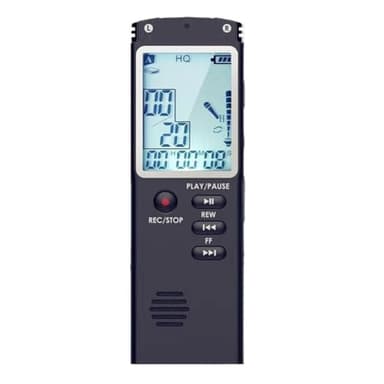 XUJIAN Registratore Vocale Digitale da 32 GB Registratore Vocale USB Professionale 96h Dictaphone Riduzione del Rumore Registrazione Vocale Audio Digitale con Lettore WAV MP3
