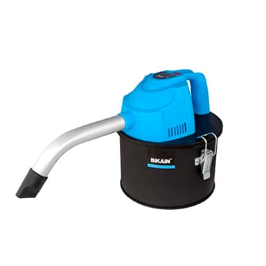 Aspiracenere Portatile per Pellet - Design Compatto - 600W di Potenza e Capacità di 4L - Sistema di Pulizia con Filtro HEPA - Serbatoio in Acciaio Inox - Pulizia di Camini e Pellet - Bikain
