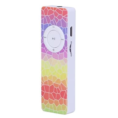 Bewinner Lettore MP3, Scolastico per Bambini Lettore Musicale Portatile Altoparlante Integrato Supporta Fino a 64 GB per la Corsa in Viaggio d'Affari(C)