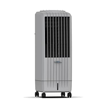 Nuovo Diet 8i – Climatizzatore + Umidificatore + Purificatore. Minimo consumo electtrico, il più potente flusso di aria della sua categoría. Tecnologia patentata I Pure, oltre a raffreddare, Purifica! Fabbicato da Symphony, líder mondiale nella fabbricazione di climatizzatori evaporativi portatili.