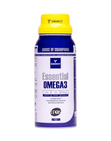 Yamamoto Nutrition Essential Omega-3 IFOS 240 Softgels, Integratore Alimentare a base di Olio di Pesce ricco di EPA e DHA
