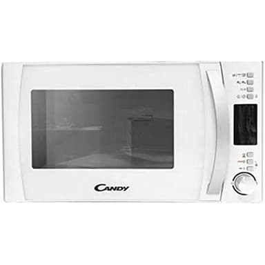 Candy COOKinAPP Forno a Microonde 22 Litri, 800W, 40 Programmi Automatici, App Simply-Fi, Funzione ECO, Programma Baby, Child Lock, Libera Installazione, 46,1 x 36,5 x 29 cm, Bianco - CMXW22DW