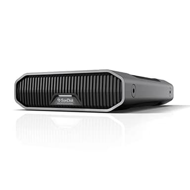 SanDisk Professional 12 TB G-DRIVE - Hard disk desktop di classe enterprise, fino a 250 MB/s USB-C (5 Gbps), USB 3.2 Gen 1