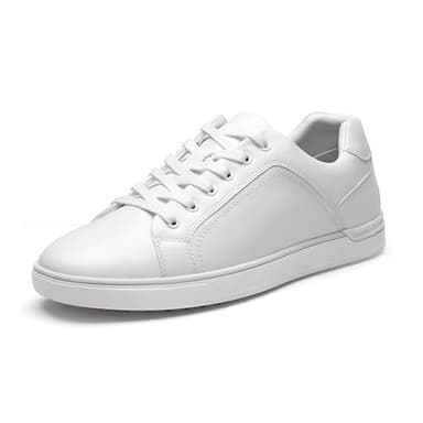 Bruno Marc Scarpe Casual Stringate per Uomo Scarpe da Ginnastica da Passeggio Sneakers alla Moda,Size 42,Bianco,SBFS211M