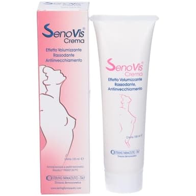 Senovis Crema, effetto volumizzante, rassodante, anti invecchiamento, anti smagliature Seno
