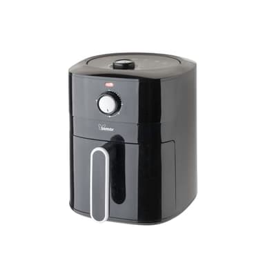 BIMAR Friggitrice elettrica ad aria FR42, Friggitrice ad aria 4,2 litri, Friggitrice aria, Frittura senza olio, Timer 60 min con spegnimento automatico, 80°-200°C