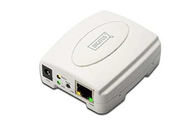 Digitus DN13003 Print Server USB 1 Porta - Connettore Rj45 Femmina e USB A Femmina
