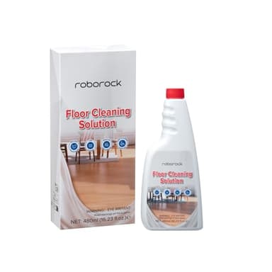 roborock Originale Detergente per pavimenti 480ml, per roborock e Altre Marche Robot Aspirapolvere e Aspirapolvere Senza Fili, Nessuna Formazione di Schiuma e Aloni, Concentrarsi, Diluizione 1:200