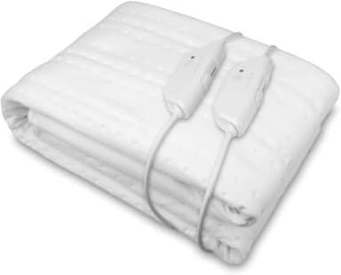 medisana HU 676 XXL Sottocoperta elettrica King Size con 2 elementi di comando, 150 x 160 cm, spegnimento automatico, con protezione da surriscaldamento, 4 impostazioni di temperatura, lavabile