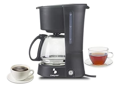 BEPER BC.060 Macchina caffè Americano 600ml, W, 600 milliliters, ABS, Nero