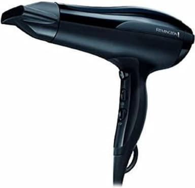 Remington Asciugacapelli 2200W, Leggero, Con Ioni per risultati piu Luminosi e meno Crespi, Bacchetta per styling, 3 livelli di riscaldamento e 2 livelli di ventola, livelli di raffreddamento,Pro-Air D5210