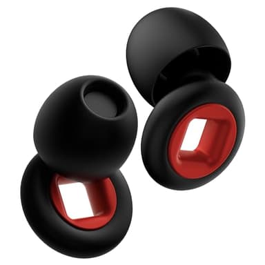 LOZIEMI Tappi Orecchie Dormire tappi per orecchie antirumore - Protezione dell'udito super morbida e riutilizzabile in silicone flessibile per - 8 inserti auricolari in XS/S/M/L - 28 dB