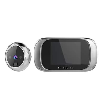 New Landing 2,8 pollici 6 mesi di tempo standby video campanello spioncino (argento)