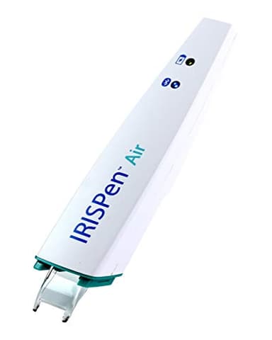 IRIS - Pen Air 7 Scanner Portatile I Connesione Via Bluetooth A Tutti I Dispositivi I Riconosce Oltre 50 Lingue I Wireless I Sintesi Vocale - Bianco