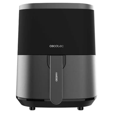 Cecotec Friggitrice ad Aria Senza Olio da 4 L Cecofry Fantastik Inox 4000. Air Fryer. 1400 W, Compatta, Pannello di Controllo Tattile, 9 Menu, Tecnologia PerfectCook, 80-200ºC, Tempo Regolabile