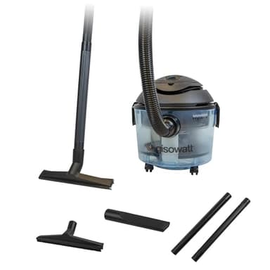 GISOWATT - HYDRA II - Aspirapolvere ad acqua 100% Made in Italy, Aspiratutto solidi e liquidi, Aspira Briciole, senza sacchetti, colore Blu
