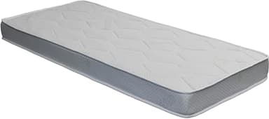 Fusion Materassi - Materasso Singolo Ortopedico 90x190 altezza 10 cm, rivestimento in aloe vera, altamente traspirante, anallergico e adatto a qualsiasi tipo di utilizzo. (90 x 190, 10.00)
