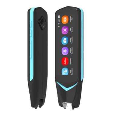 NEWYES Penna Scanner,Penna Lettura e Traduttore con touch screen da 3,99inch, penna per apprendimento con registrazione intelligente, penna per lettura scanner OCR per viaggiatori e uomini d'affari