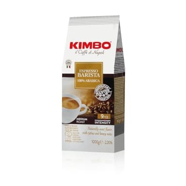 Kimbo Caffè in Grani - 1 Kg - Espresso Barista 100% Arabica