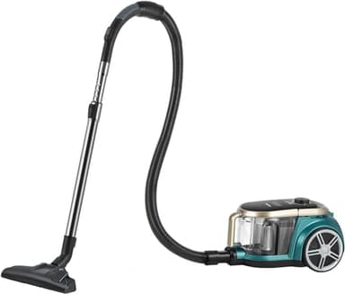 Eureka Apollo Aspirapolvere Senza Sacco, Potenza 800W, Capacità 2,2L, Compatto e Leggero, Sistema Ciclonico Singolo, Ottimo per Tappeti e Pavimenti Duri, Verde
