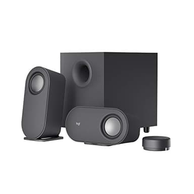 Logitech Z407 Altoparlanti Bluetooth per computer con subwoofer e controllo wireless, audio avvolgente, audio premium con ingressi multipli, altoparlanti USB - Nero