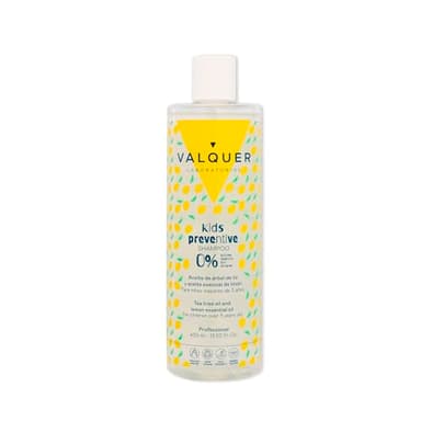 Valquer, Shampoo Preventivo per Bambini, per la Scuola, Prevenzione dei Pidocchi, Con Olio di Melaleuca, Acconciatura Facile, Vegano, 300 ml