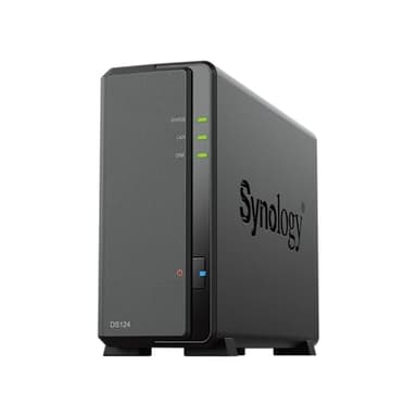 SYNOLOGY NAS 1BAY SATA 1GB RAM DS124