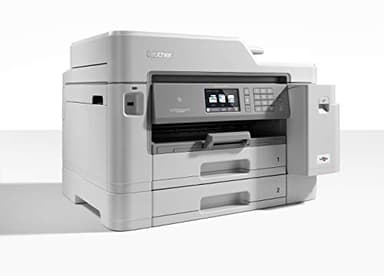 Brother MFCJ5945DW Stampante Multifunzione Inkjet a Colori, Stampa A3 No Fronte/Retro Automatico, Copia Scansione e Fax A4 Fronte/Retro Automatico, Doppio Cassetto Carta, Rete Cablata, Wi-Fi, NFC