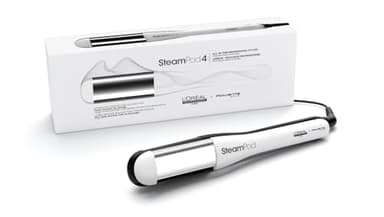 L'Oréal Professionnel, SteamPod 4, Piastra per Capelli Professionale Tutto in Uno, Con Tecnologia a Vapore, Per Qualsiasi Look dal Liscio al Riccio, Per Tutti i Tipi di Capelli