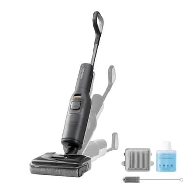 roborock F25 Aspirapolvere Senza Fili,Lavapavimenti 2-in-1 con Doppio Sistema Auto-Pulizia Raschietto e 0 Grotvigli, Asciugatura 90°C, Design Ultra Piatto 180°, 20 kPa Aspirazionet per Pavimenti Duri