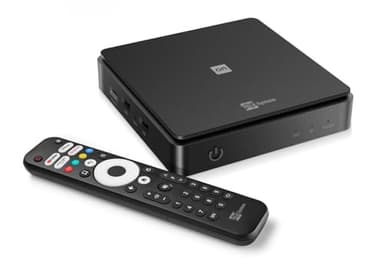 Telesystem Decoder Digitale Terrestre dvb-t2 Smart tv ON T2 HD 1080p Android 12 HEVC main 10 FHD 2 IN 1 Assistente Vocale Incorporato Tvbox android TV