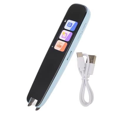 Penna Scanner per Traduttore di Lingue Intelligente con Batteria Integrata, Dizionario di Traduttore di Lingue Elettronico Penna di Scansione per L'apprendimento 'inglese per
