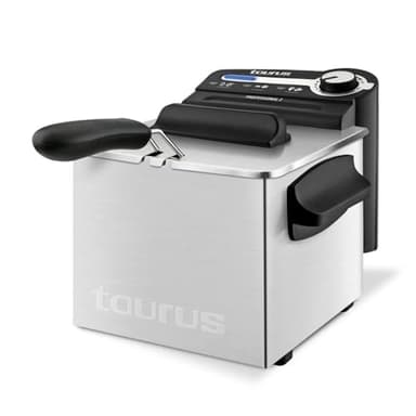 Taurus - Friggitrice ad olio Professional Plus, 2L, 1700 W, Acciaio inossidabile
